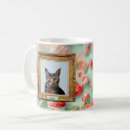 Search for pet portraits mugs Cat lover