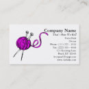 Search for knitting business cards Yarn