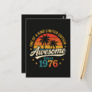Search for born 1976 cards Awesome since 1976
