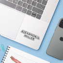 Search for monogram vinyl stickers Laptop