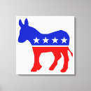 Search for voting canvas prints Democrat