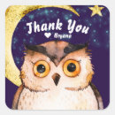Search for night owl stickers Watercolor
