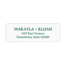 Search for lined return address labels Minimalist