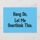 Search for worrying postcards Typography