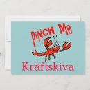 Search for crayfish invitations Party