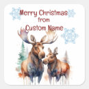 Search for christmas moose stickers Cute