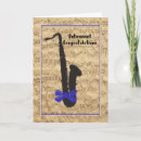 Search for blues music cards Saxophone