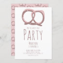 Search for pretzel invitations Cute
