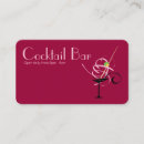 Search for cocktail business cards Elegant