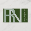 Search for registered nurse business cards Modern