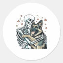 Search for skeleton dog stickers Wolf