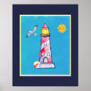 Search for beacon posters Watercolor