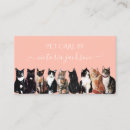 Search for cat breeder business cards Grooming