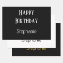 Search for black white and gold wrapping paper Happy birthday