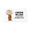 Search for nasa return address labels Charlie brown