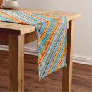 Search for multi coloured table runners Abstract