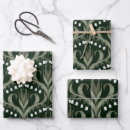 Search for lily of the valley wrapping paper Floral