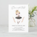 Search for blonde invitations Ballerina