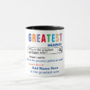 Search for funny award mugs Greatest