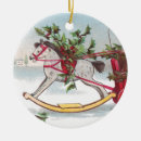 Search for rocking horse christmas tree decorations Xmas