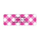 Search for diagonal return address labels Girly