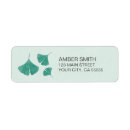 Search for ginkgo return address labels Simple