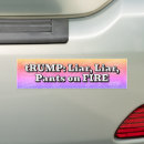 Search for pants bumper stickers Liar