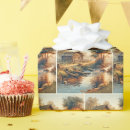 Search for log cabin wrapping paper Rustic