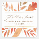 Search for autumnal leaves stickers Leaf