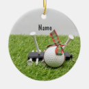 Search for golf ball christmas tree decorations Santa