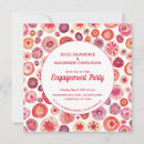 Search for pink engagement party invitations Boho