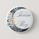 Search for team boy baby shower badges Modern