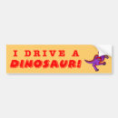 Search for dinosaur bumper stickers Tyrannosaurus