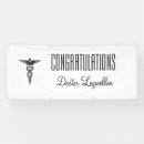 Search for medical graduation banners Caduceus