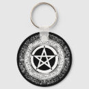 Search for pentacle key rings Pagan