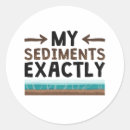Search for geology pun stickers Sediment