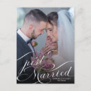 Search for just married postcards Modern