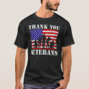 Search for thank you veterans tshirts Military