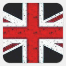 Search for vintage union jack stickers England