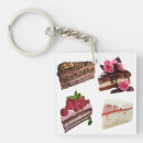 Search for chocolate lover key rings Cake