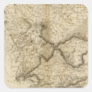 Search for ancient map stickers Hachures
