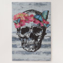 Search for sugar skull puzzles Hydrangea