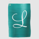 Search for teal blue golf towels Chic