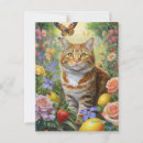 Search for tabby cat postcards Garden