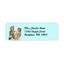 Search for dress return address labels Retro