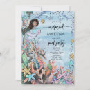 Search for seahorse birthday invitations Pool party