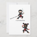 Search for ninja thank you cards Black