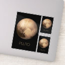 Search for planet pluto stickers Universe