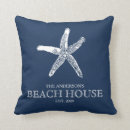 Search for starfish cushions Beach house