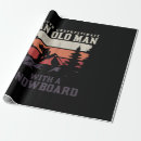 Search for snowboarding wrapping paper Mountains